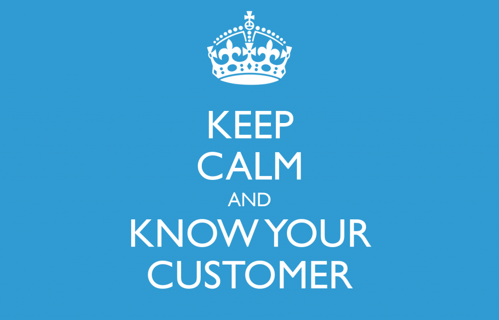keep calm know customer